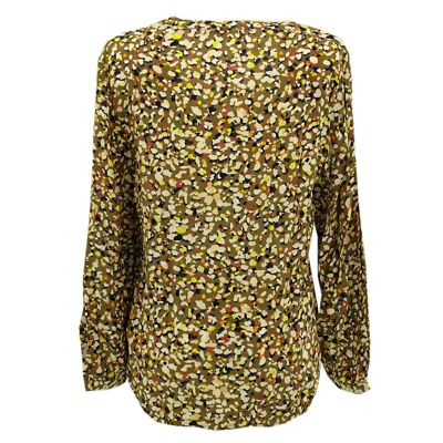 S.Oliver Damen T-Shirt Langarm – Lässiger Basic In Grün, Aus Weichem Material