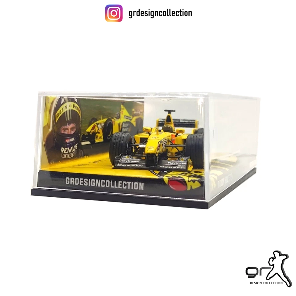 Damon Hill - Jordan 199 - F1 GP 1999 / MINICHAMPS / 1:43 - Immagine 4 di 4