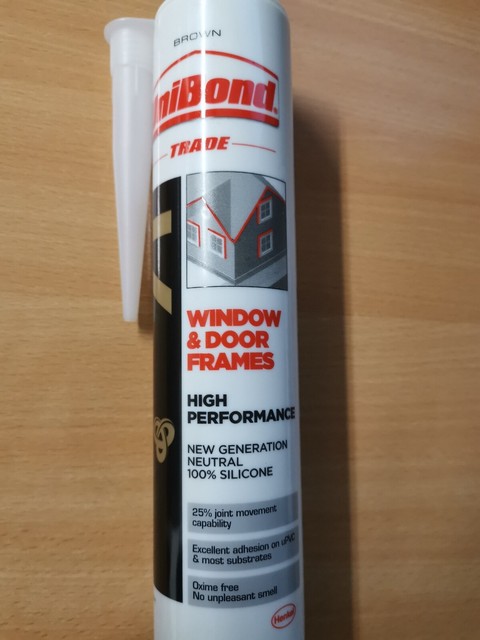 Unibond Trade Window And Door Frames High Performance Neutral 100 Silicone