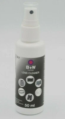 B&W B+W Lens Cleaner Spray Limpiador 50 ml Spray Bomba para Objetivos y Filtros