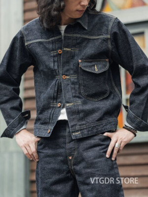 Non Stock 36101J Cowboy Jacket 14.5oz Sanforized Selvedge Non Stock 36101J Cowboy Jacket 14.5oz Sanforized Selvedge