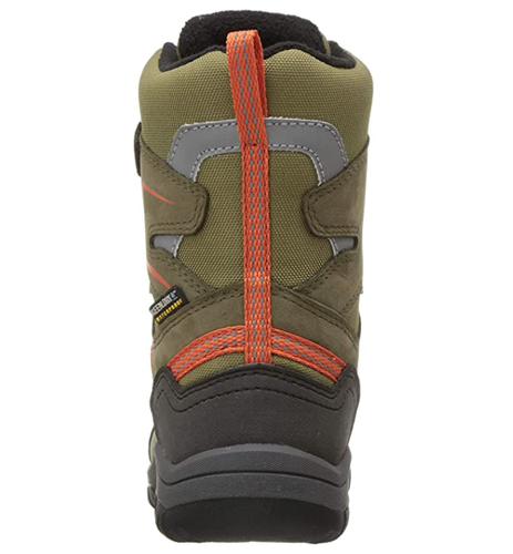 Keen Levo Winter WP Boot - Toddler Boys' Black Olive/Pureed Pumpkin, 8.0
