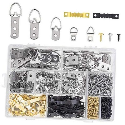 Picture Hanging Kit 480 PCS, Photo Frame Hanging Hooks Kit Picture Frame Hooks 