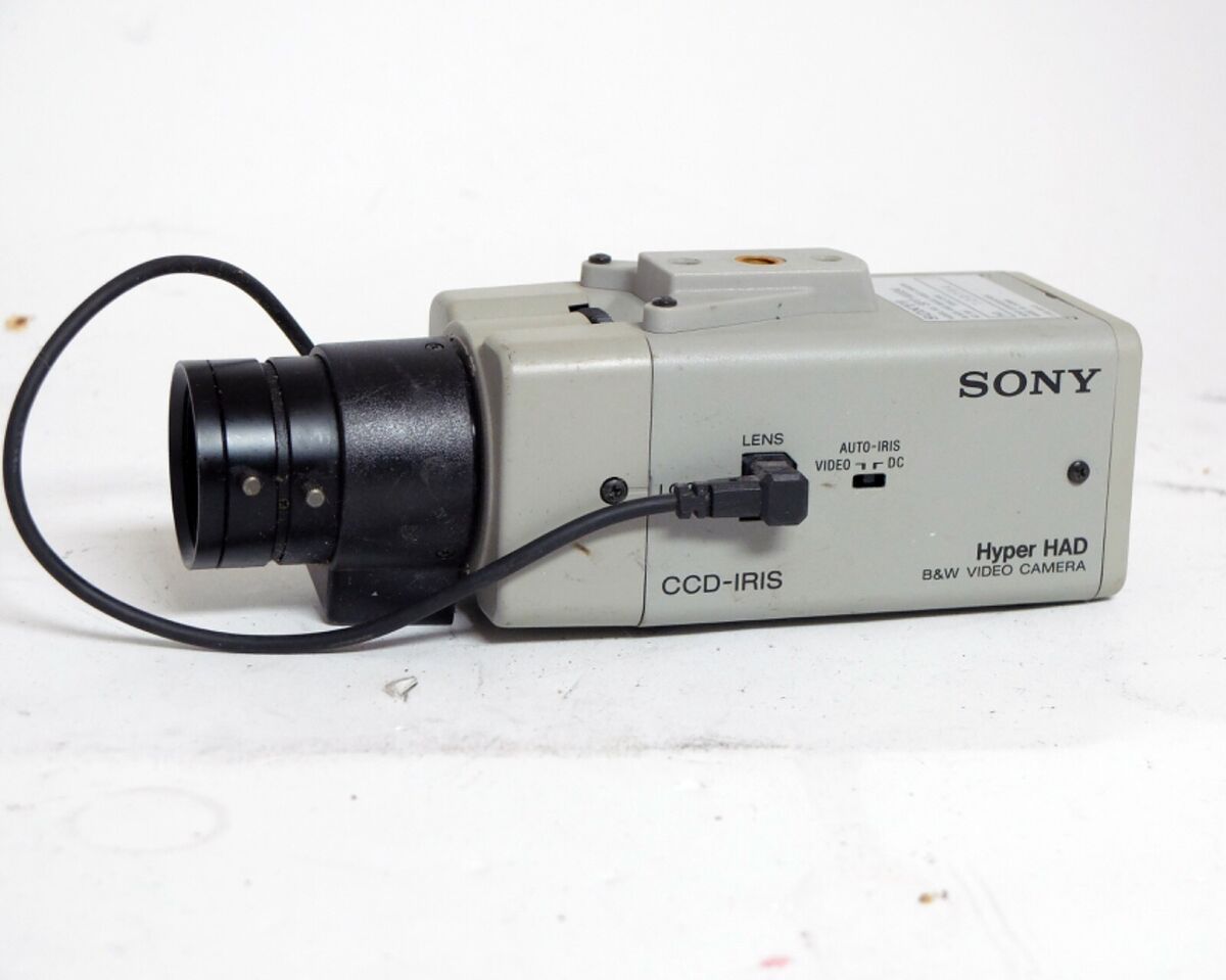SONY Hyper HAD B&W Video Camera Surveillance Camera SPT-M124 SONY Hyper HAD B&W Video Camera Surveillance Camera SPT-M124