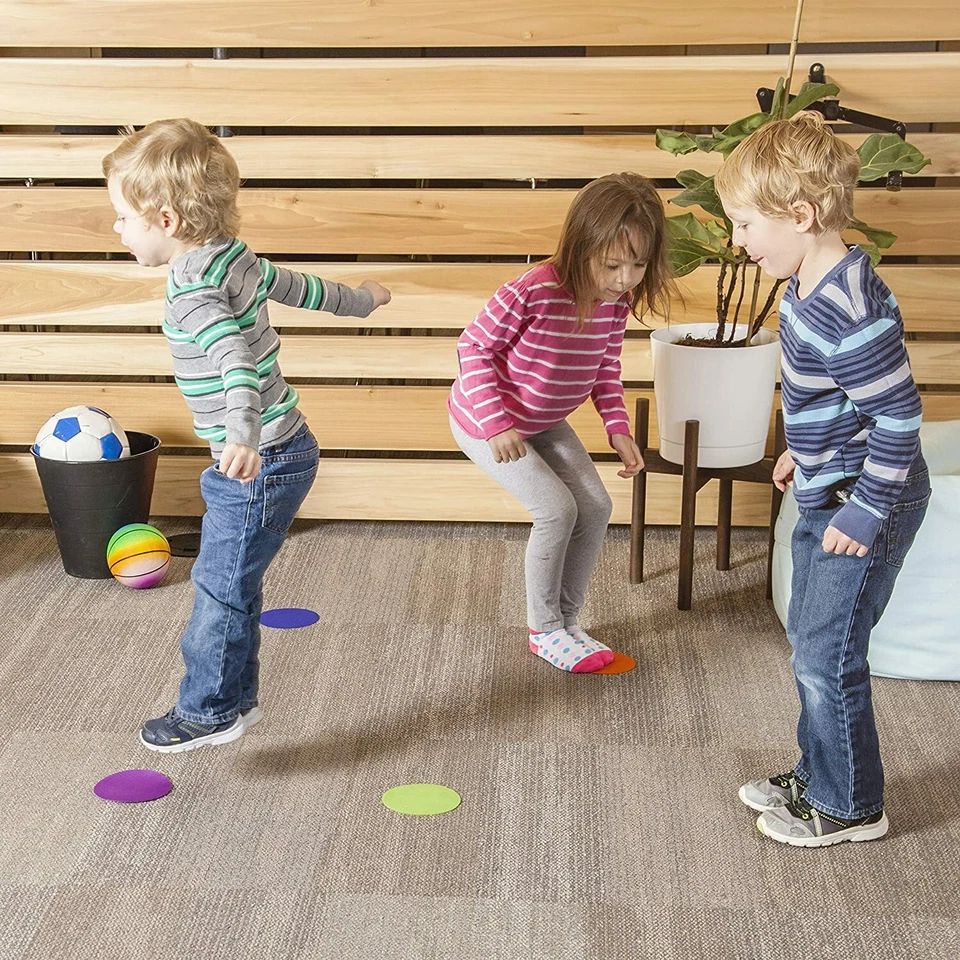 Маркеры пятен для ковровых покрытий для пола в классе — 5 дюймов (упаковка 30 шт.) - Изображение 3 из 4