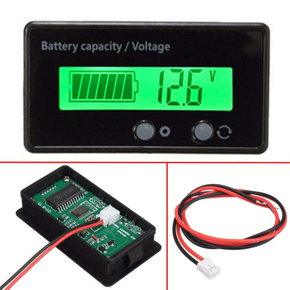 12V/24V/36V/48V LCD Säure Blei Lithium-Batterie Ka... – Grandado