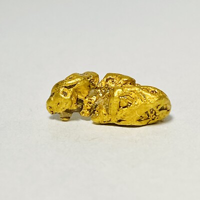 .900+ Natural Raw Gold Nugget Specimen 19mm 6.2g