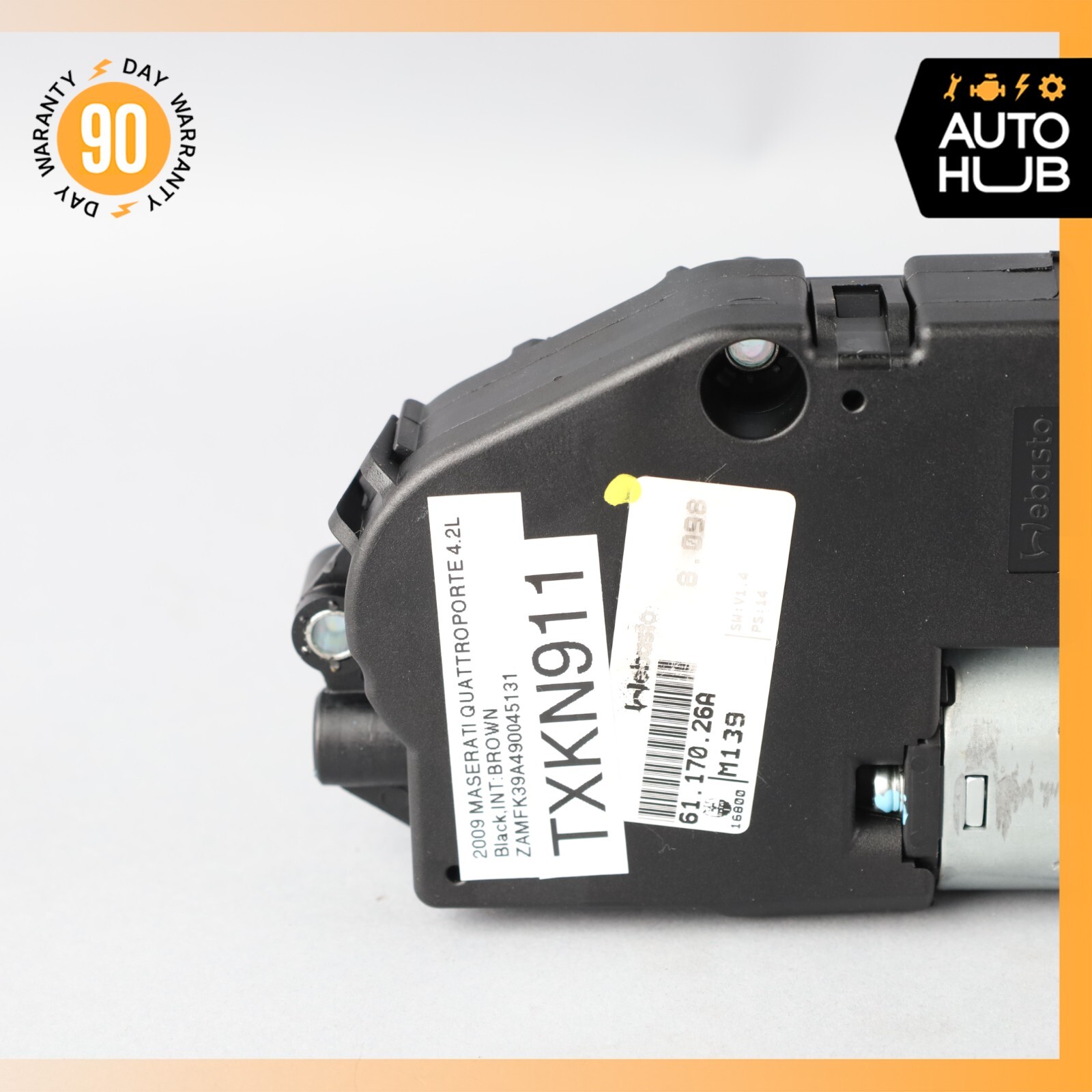 03-13 Maserati Quattroporte M139 Sunroof Sun Roof Motor 6117026 OEM