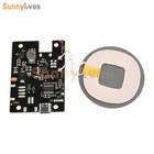 DC 10V-24V 20W Car Wireless Charging Transmitter + Type-C Coil Charging Module