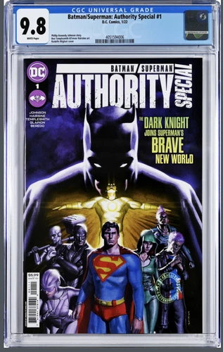 Batman/Superman: Authority Special #1 9.8 CGC