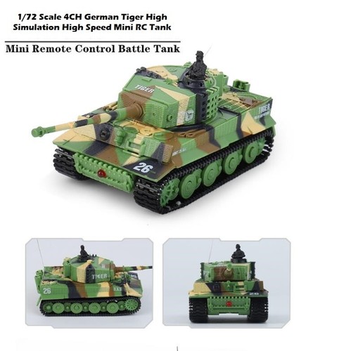 Mini RC Tank 2117 Model High Simulation Speed Military Vehicle Kid Boy Toy Gift - Picture 13 of 50
