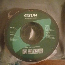 Esun 1.75MM Petg 3D Filament Orange -1.0kg(N.W)