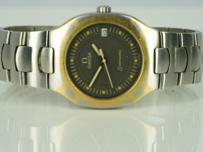 h*a様 11660-2 OMEGA Seamaster ポラリス　1455/4 OMEGA Seamaster Polaris 1455/448 Stahl/Gold 31mm mit Original Box