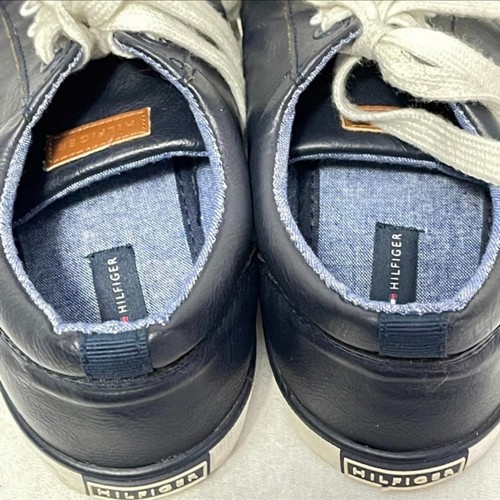 Tommy Hilfiger Boys Sneakers Size 2.5 Cormac Core Peacoat Blue Tie Closure - Picture 7 of 12