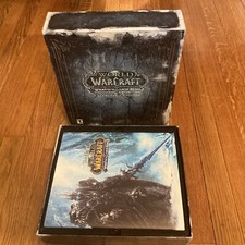 LOT WORLD OF WARCRAFT WRATH OF THE LICH KING COLLECTOR EDITION ATLAS BOOK READ