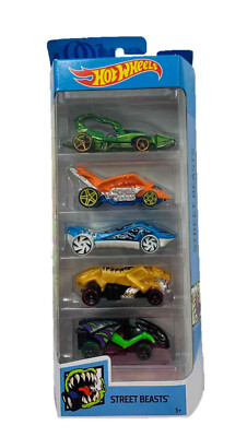 Hot Wheels 2019 Street Beasts 5-Pack