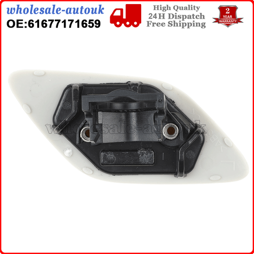 1 Pair For BMW 3 Series E92 E93 L & R Headlight Washer Jet Nozzle Cover Cap - Picture 5 of 12