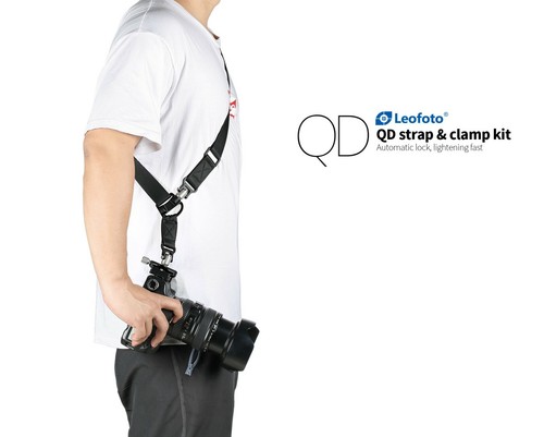 [US Dealer] Leofoto SP-01+DC-22Q QD Strap & clamp kit Fits Magpul Sling - Picture 4 of 9