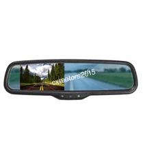 4.3" Rear Interior Mirror Backup Display Monitor For Toyota SIENNA TACOMA 2-CH