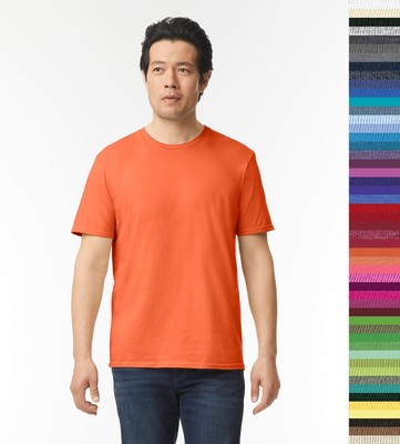 Gildan Men's T-Shirt - Orange - S