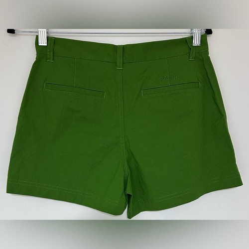 Pantalones Cortos Ralph Lauren Para Mujer Verde 2.5” Largo Para Mujer Talla 4 Nuevos Sin Etiquetas - Imagen 2 de 6