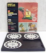 VTG 1960 Snoopy The Red Baron GAF Talking View-Master Reels In-Pack 052923WT