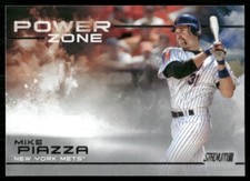 Mike Piazza New York Mets #PZ-21 2019 Stadium Club Power Zone Baseball Card