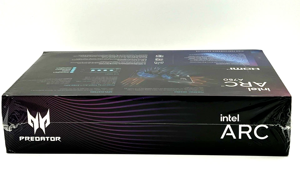 Acer Predator BiFrost Intel Arc A750 OC Graphics Card (Brand New SEALED) - Image 3 of 4