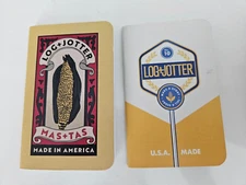 Set of Two Log + Jotter Notebooks from October 2020 - Fall & Autumn