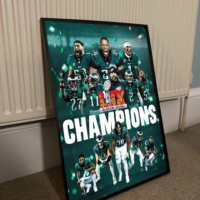 CONGRATS TO THE 2025 SUPERBOWL CHAMPIONS Poster