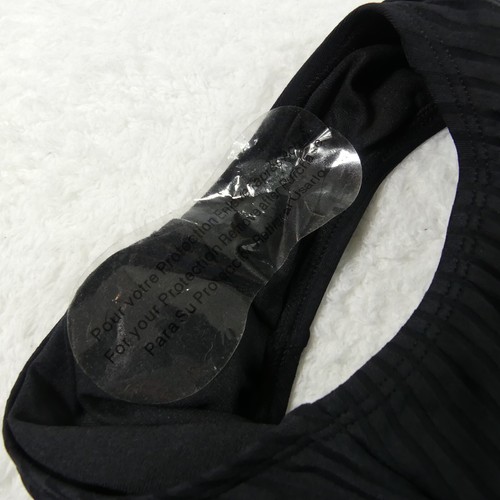 Kanu Surf Swimsuit Girls 14 Black One Piece Ribbed 2843 - Picture 6 of 12