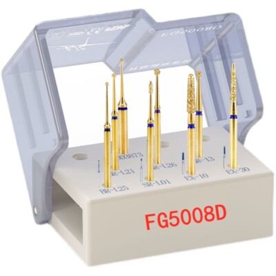 1Set Dental burs preparation Pulpotomy access Open pulp cavity Bur kit