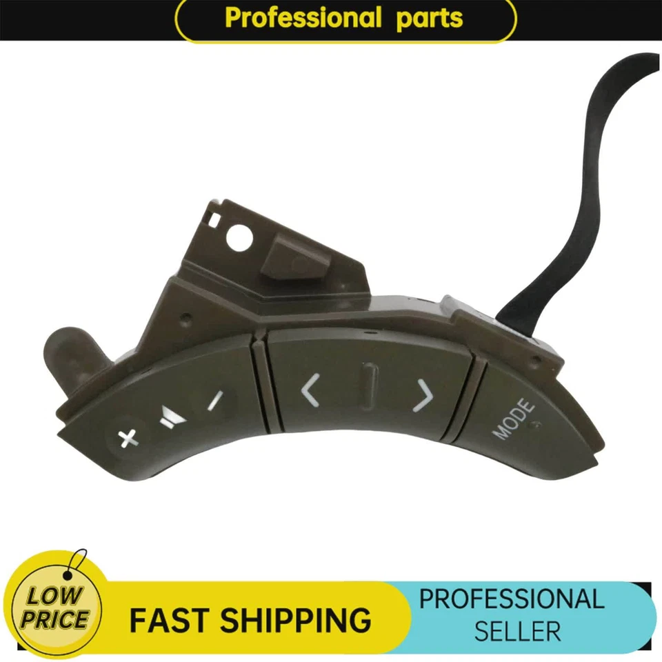 Steering Wheel Audio Volume Control Switch Brown L+R Fit Toyota Tundra 2004-2006 - Image 2 of 4