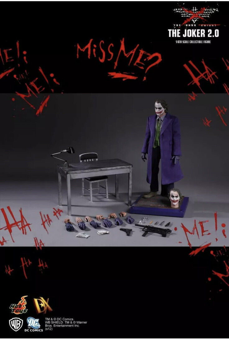 Hot Toys DX11 The Dark Knight - THE JOKER 2.0 Heath Ledger Hot Toys DX11 The Dark Knight - THE JOKER 2.0 Heath Ledger
