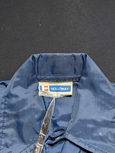 Vintage Holloway Military Jacket Small Sembach Germany Tiger Logo Blue - Picture 3 of 7