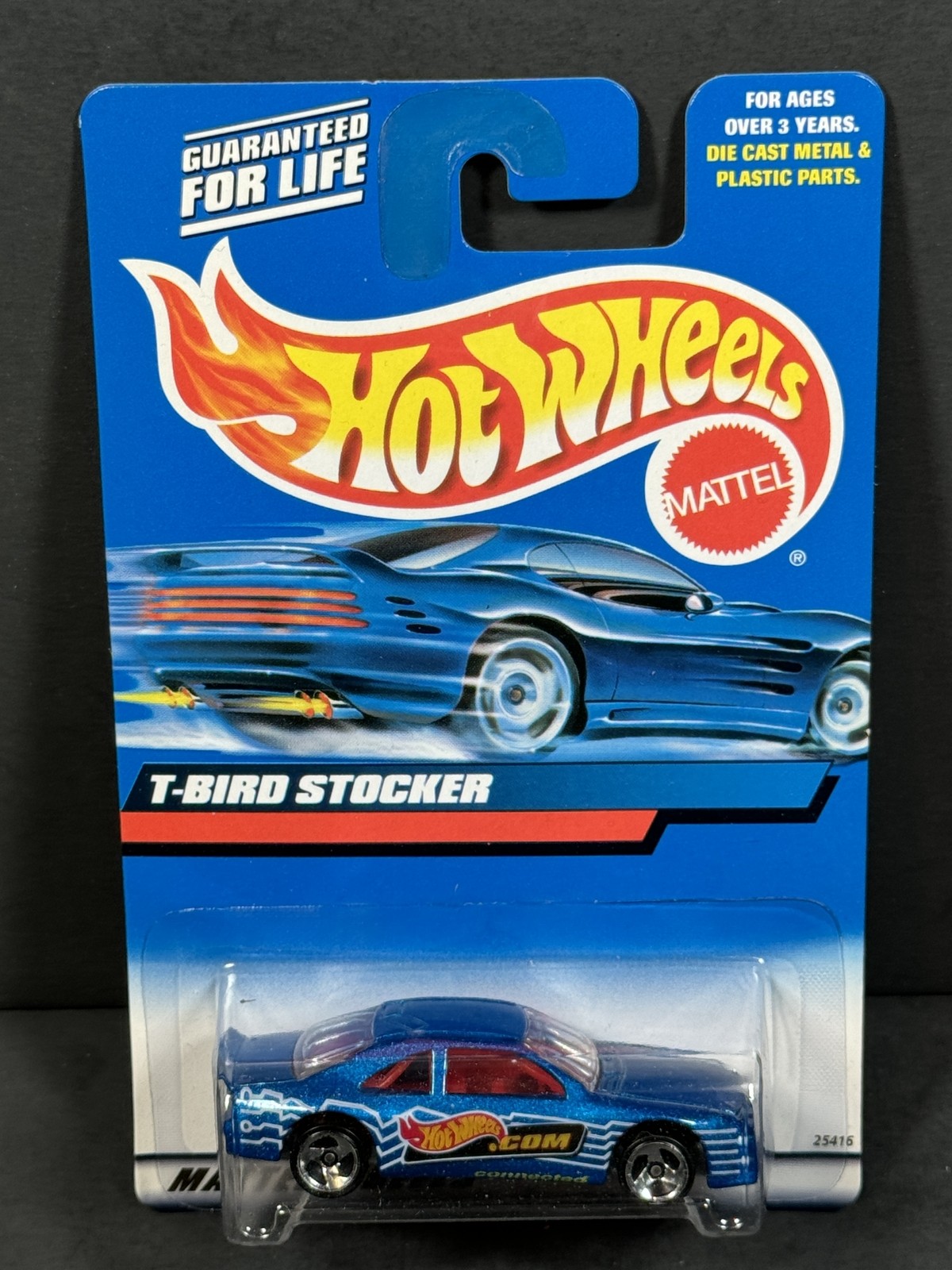 HOT WHEELS 2000 T-Bird Stocker, Blue, Main Line #194