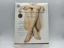 DKNY The Nudes Toeless Control Top Enhanced Fit Hosiery, Medium, KOA069, B04