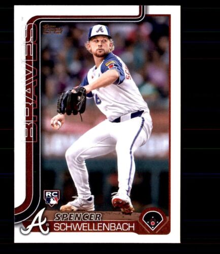 2025 Topps Series 1 Atlanta Braves Team Set (16 Cards including 3 RCs)