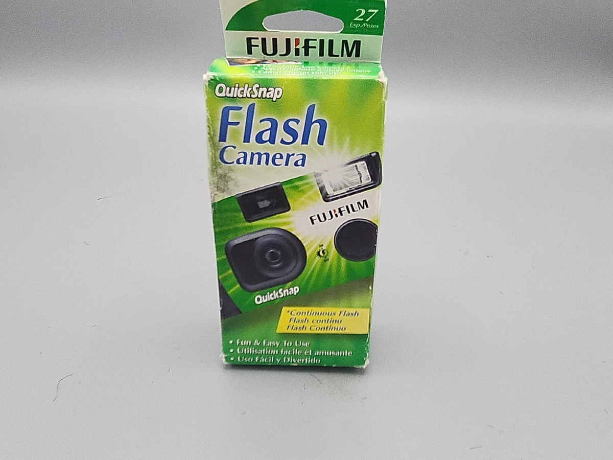 Fujifilm Quicksnap Flash 400 Disposable 35mm Single Use
