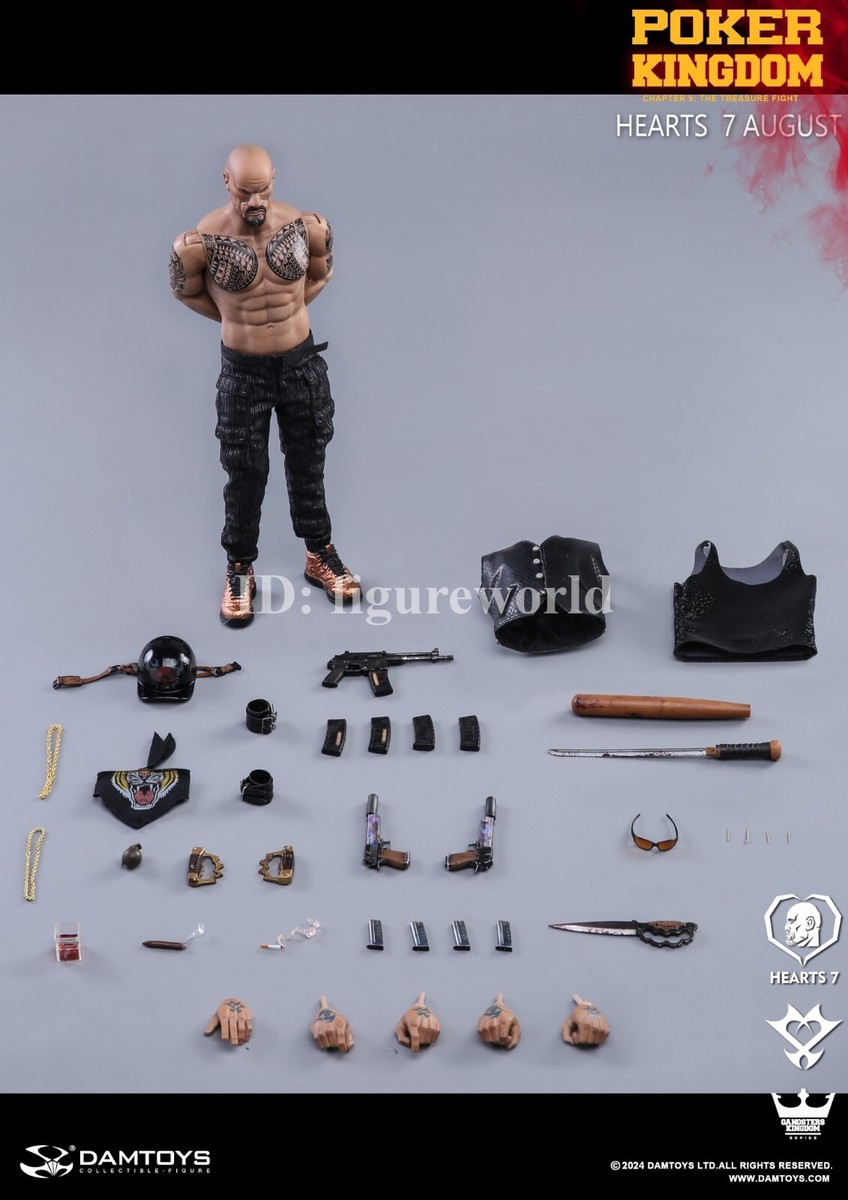 Pre-order DAMTOYS GK029A 1/6 Poker Kingdom Hearts 7 August 12