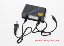 outdoor AC/DC 12V/2A Power Supply Adapter for dahua Hikvision Security IP Camera