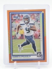 KENNETH WALKER III 2025 DONRUSS OPTIC ORANGE PRIZM /299 #133 Q5939