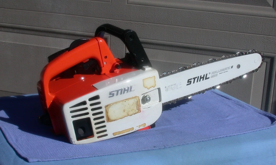 Stihl 015L Chainsaw Arborist Top Handle EIgn 12in New Parts Runs 015 020 MS200T - Image 3 of 4