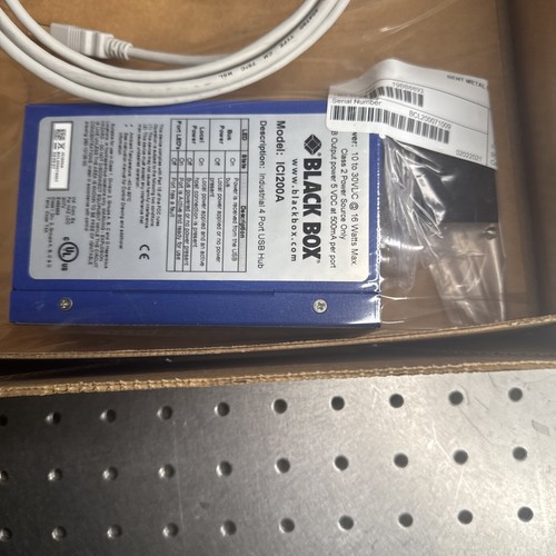 Réseau boîte noire - ICI200A - Hub USB 2.0 industriel boîte noire - 4 ports - Neuf - - Photo 2/2