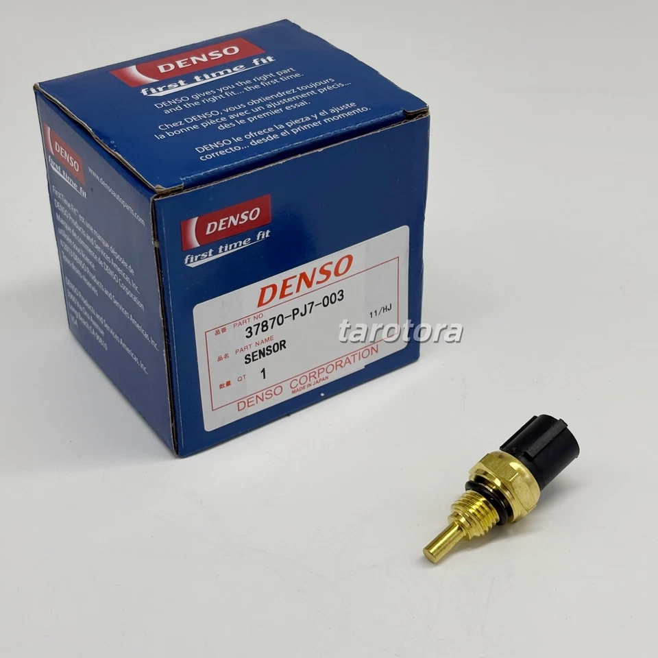 1* DENSO For Honda Coolant Temperature Sensor 37870-PJ7-003 ECT Sender Temp Foto 3 de 4