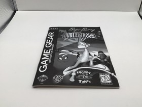 Bugs Bunny in Double Trouble Sega Game Gear Complete w/Manual CIB Rare