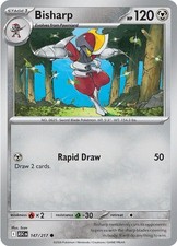 Bisharp 147/217 Common Ascended Heroes Pokemon Near Mint