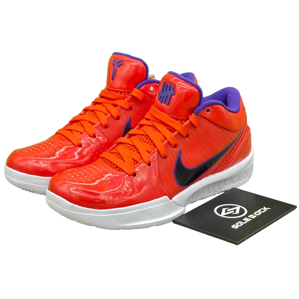 Preços baixos em Nike Undefeated x Kobe 4 Protro Team Orange | eBay