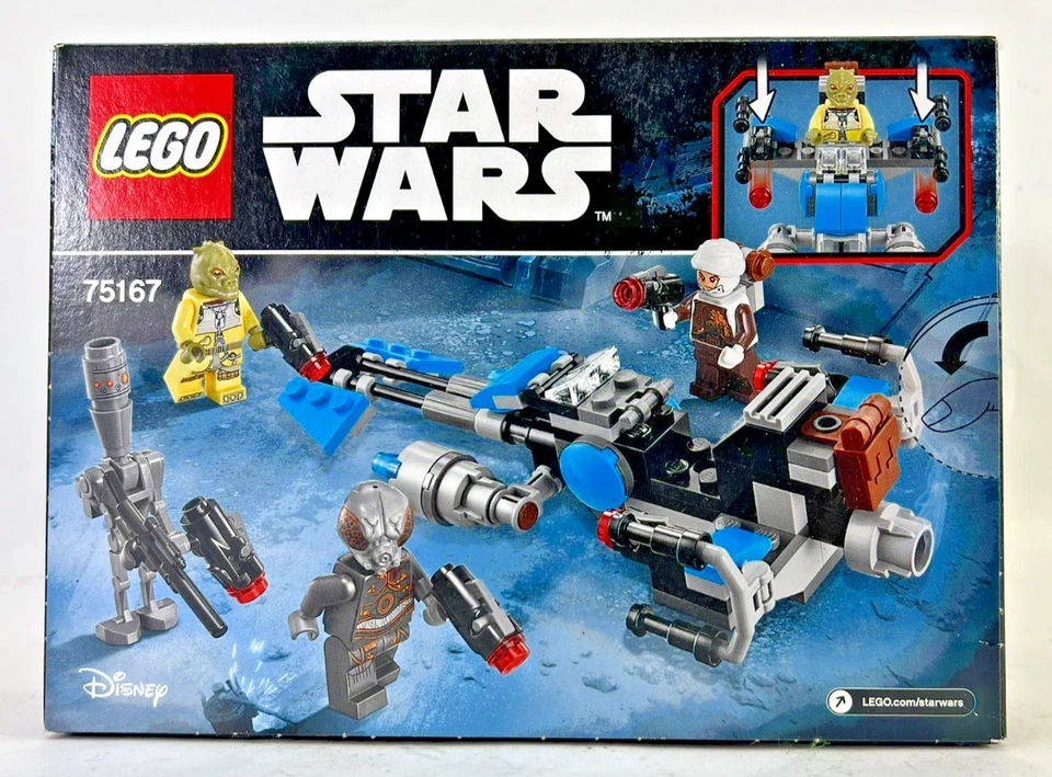 lego 75167 Bounty Hunter  Speeder Bike Battle Pack star wars MISB NEW SEALED - Immagine 2 di 4