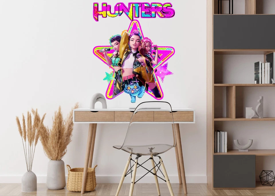 K-Pop Demon Hunters Huntrix Wall Sticker - Image 4 of 4